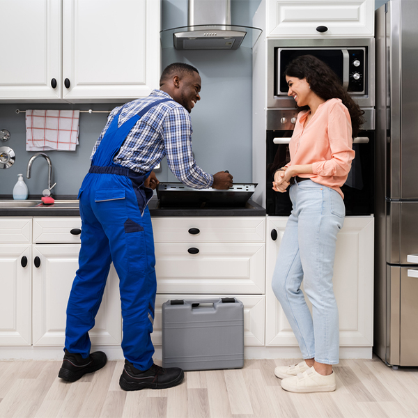 can you provide an estimate for cooktop repair before beginning any work in Battlefield